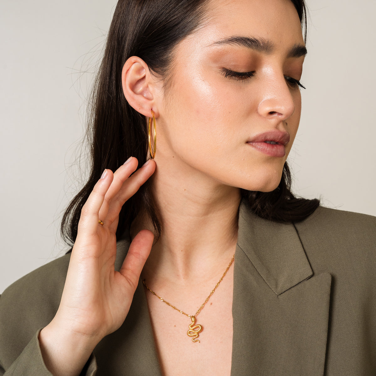 Camille – Creoles Doradas Elegantes
