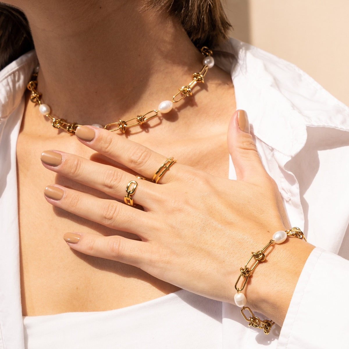 Palermo – Anillo Ajustable Dorado