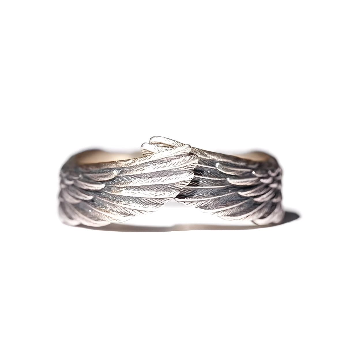 Xenia – Anillo Alas de Ángel Punk Retro