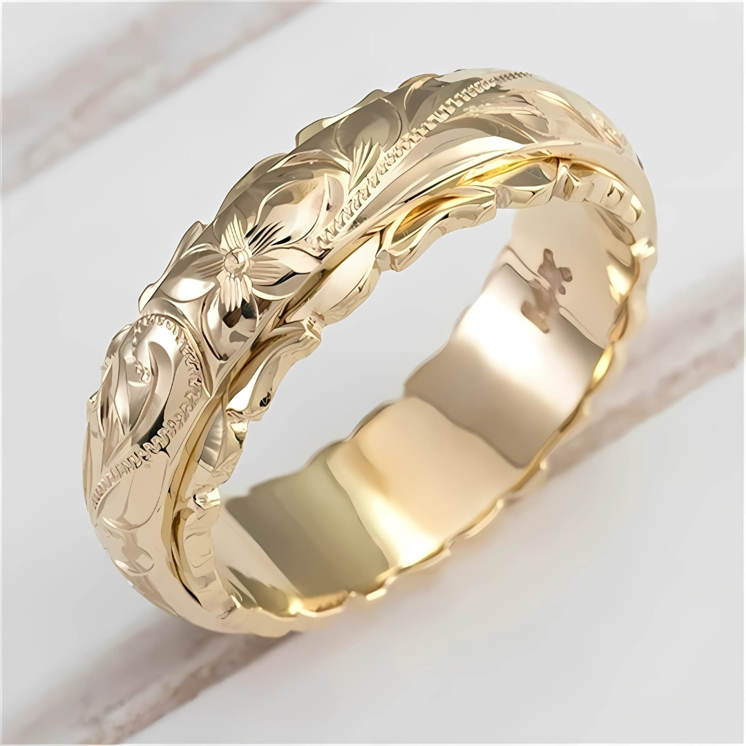 Marcelle – Anillo Vintage de Flor