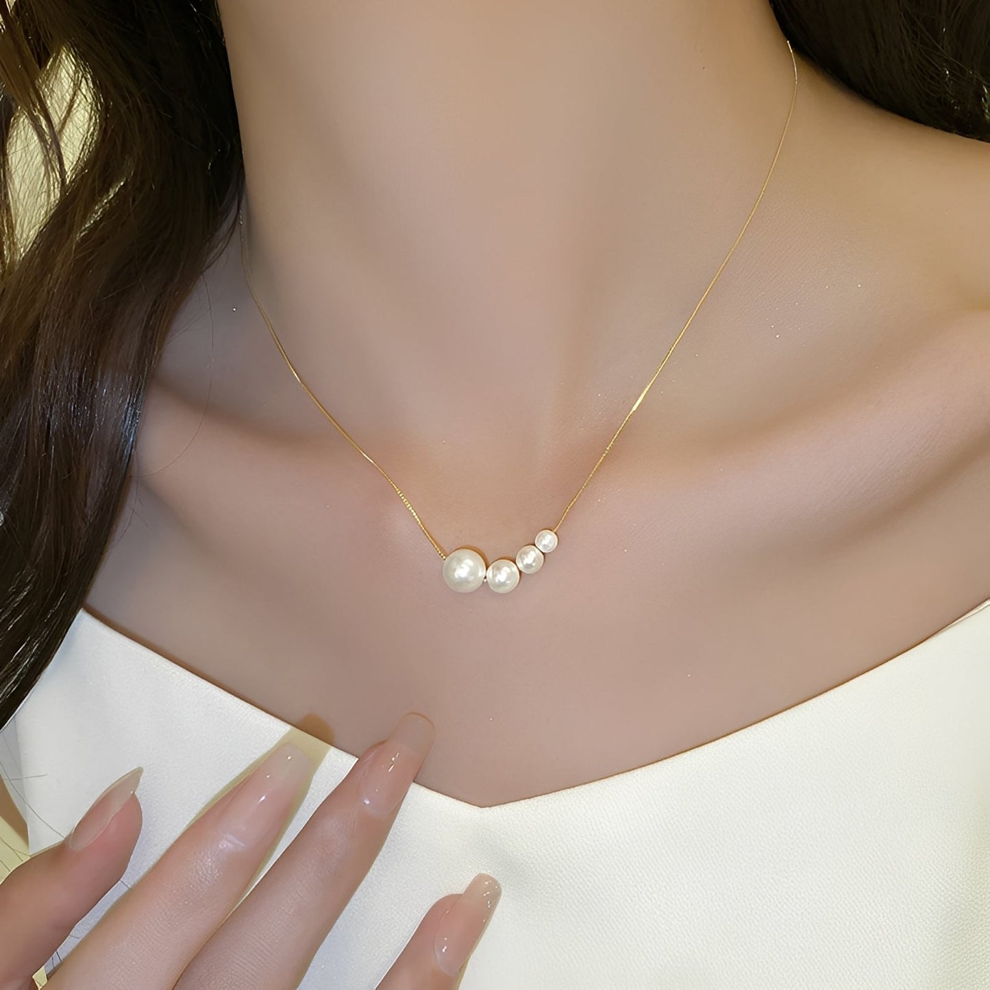 Dashiell – Collar Perlas Refinadas