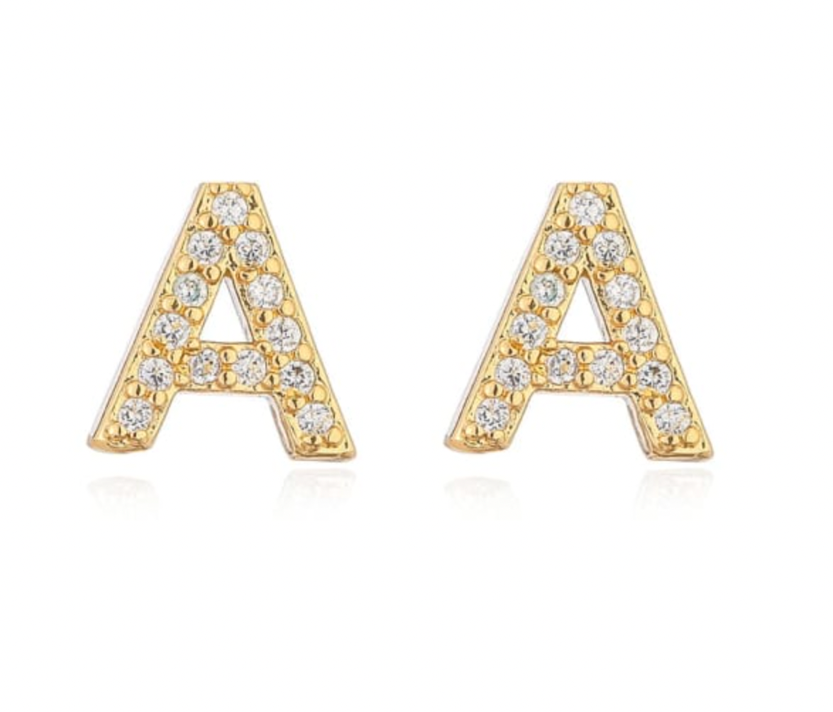 Taylor - Pendientes con letras (iniciales)