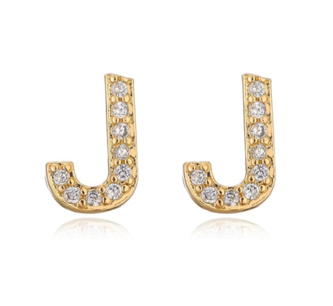 Taylor - Pendientes con letras (iniciales)