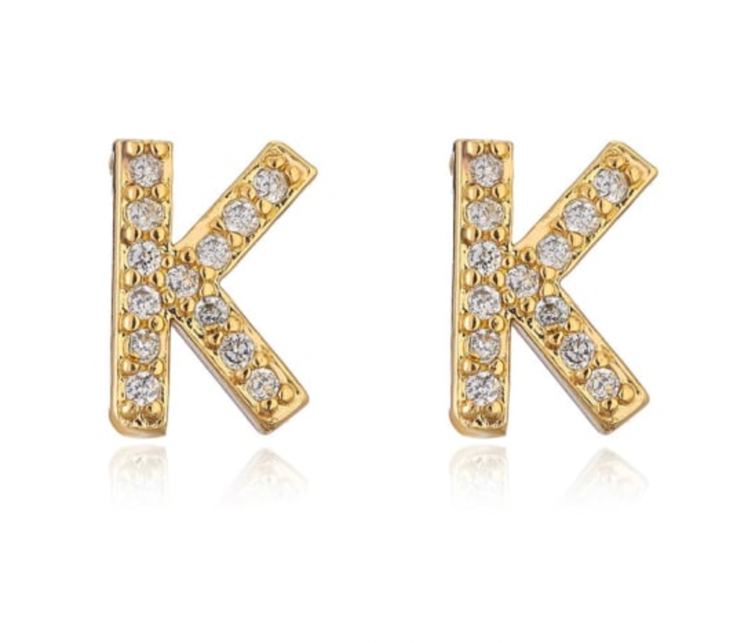 Taylor - Pendientes con letras (iniciales)