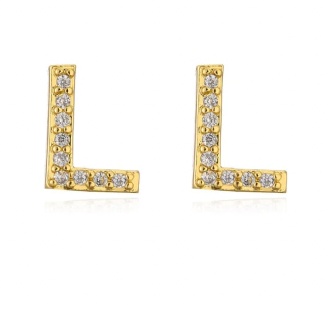 Taylor - Pendientes con letras (iniciales)