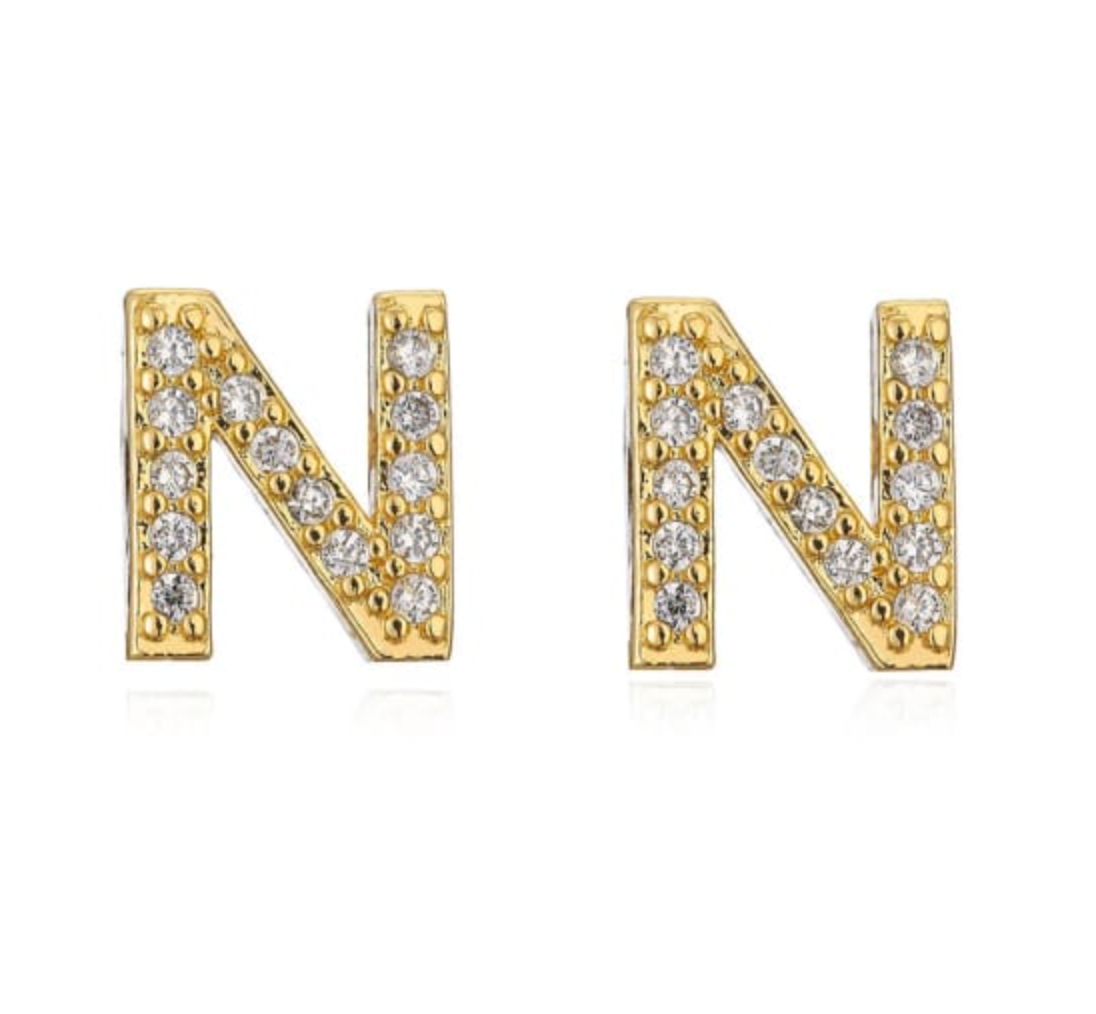 Taylor - Pendientes con letras (iniciales)
