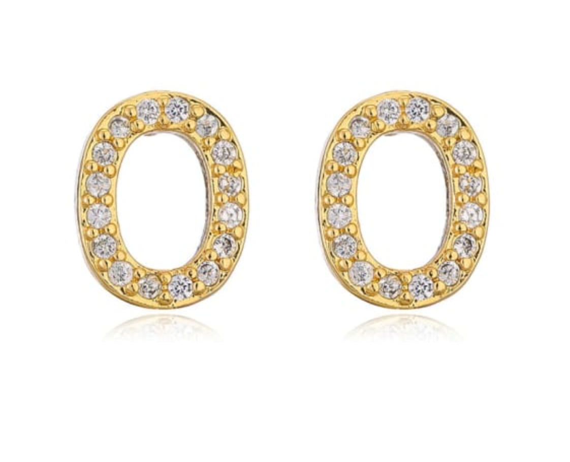 Taylor - Pendientes con letras (iniciales)