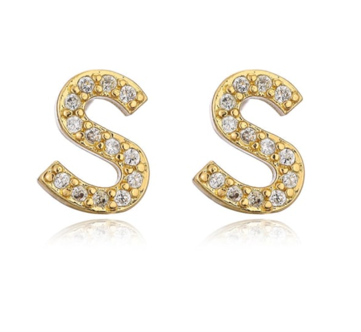 Taylor - Pendientes con letras (iniciales)