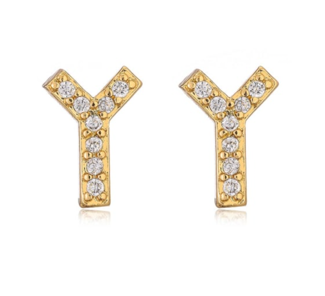 Taylor - Pendientes con letras (iniciales)