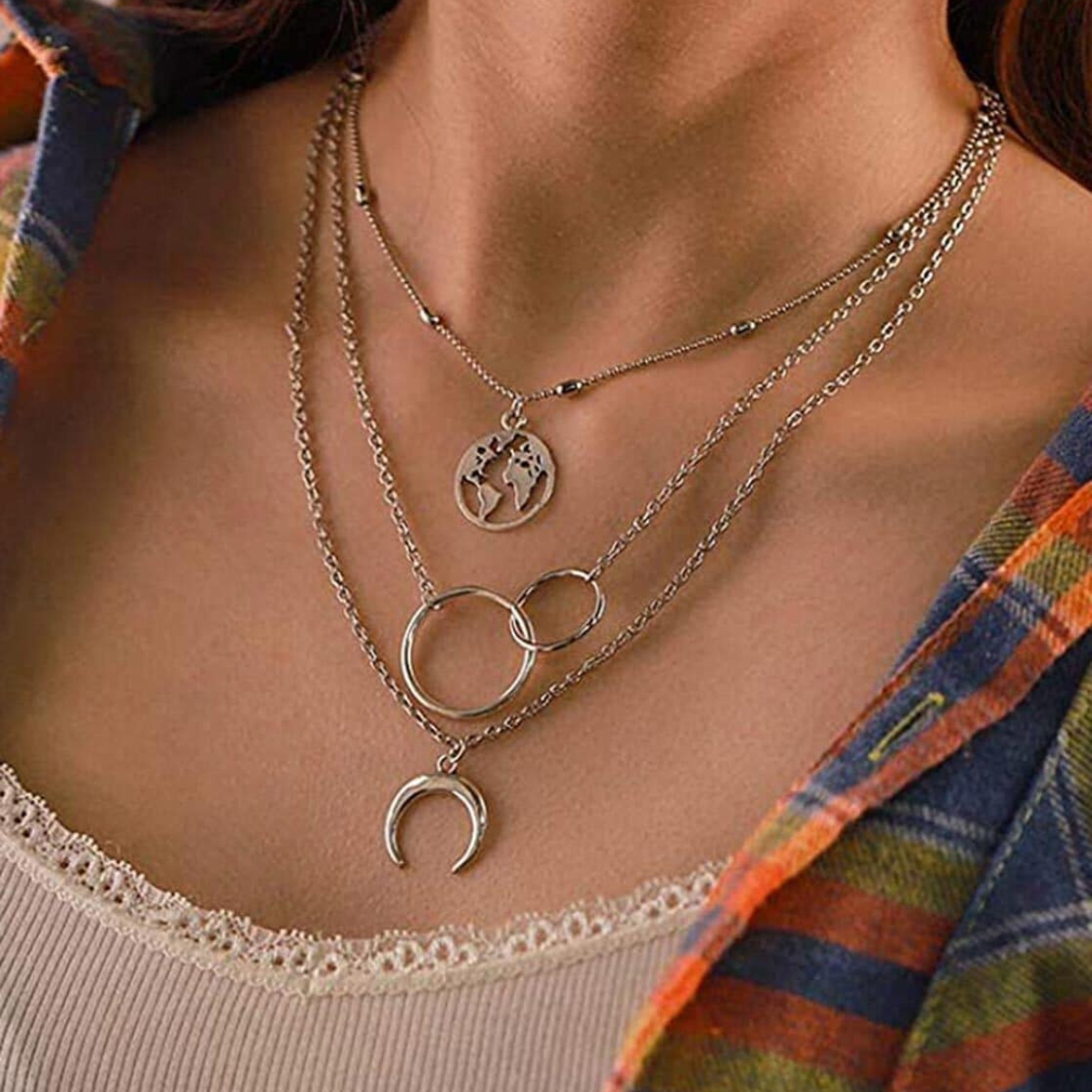 Collar de Tierra - Conjunto de Capas Bohemio