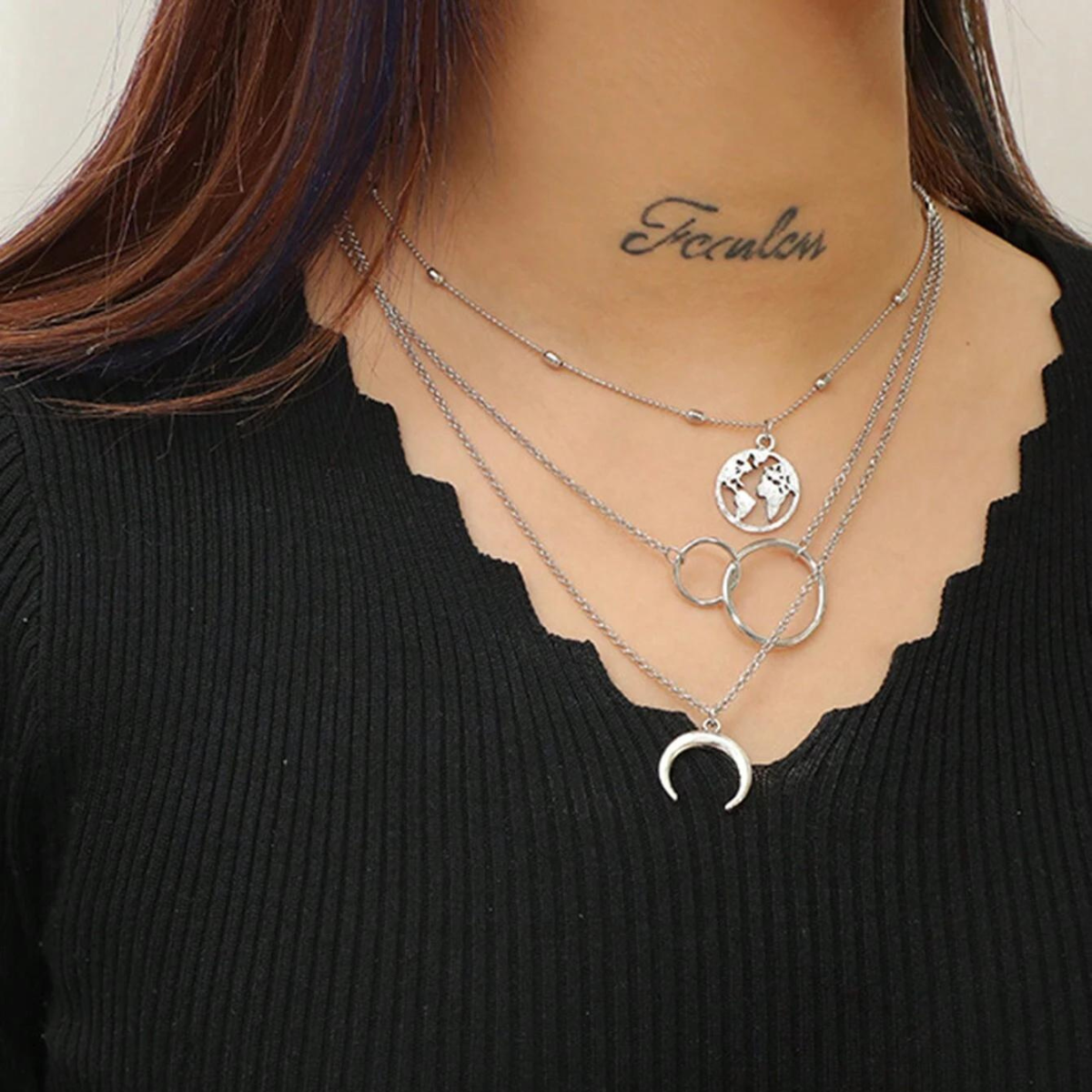 Collar de Tierra - Conjunto de Capas Bohemio
