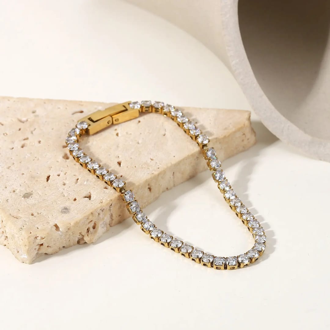 Kiara – Pulsera Cadena Brillante