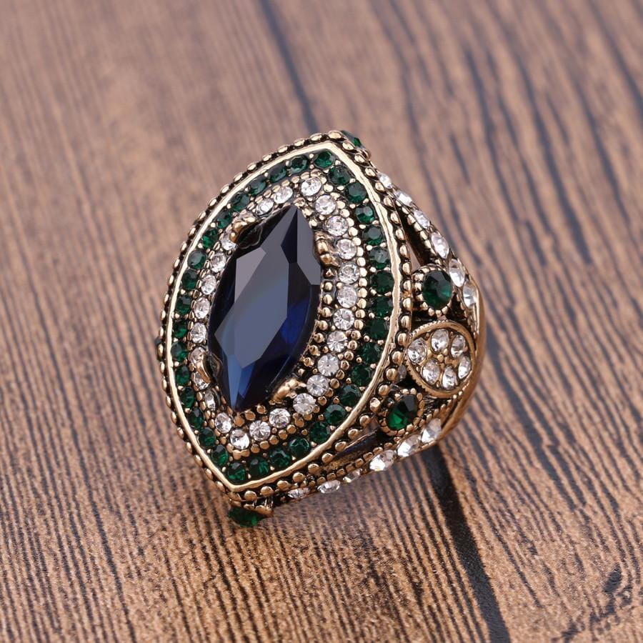 Dianora – Anillo Mosaico en Zafiros