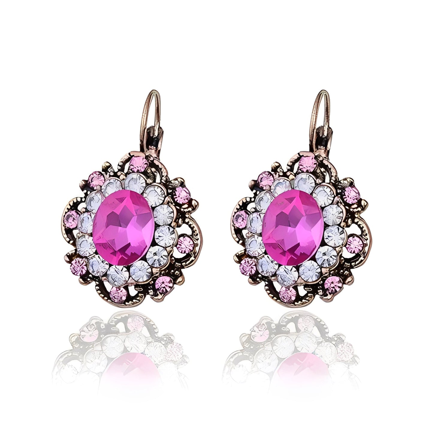 Katie – Pendientes Cristal & Zafiro