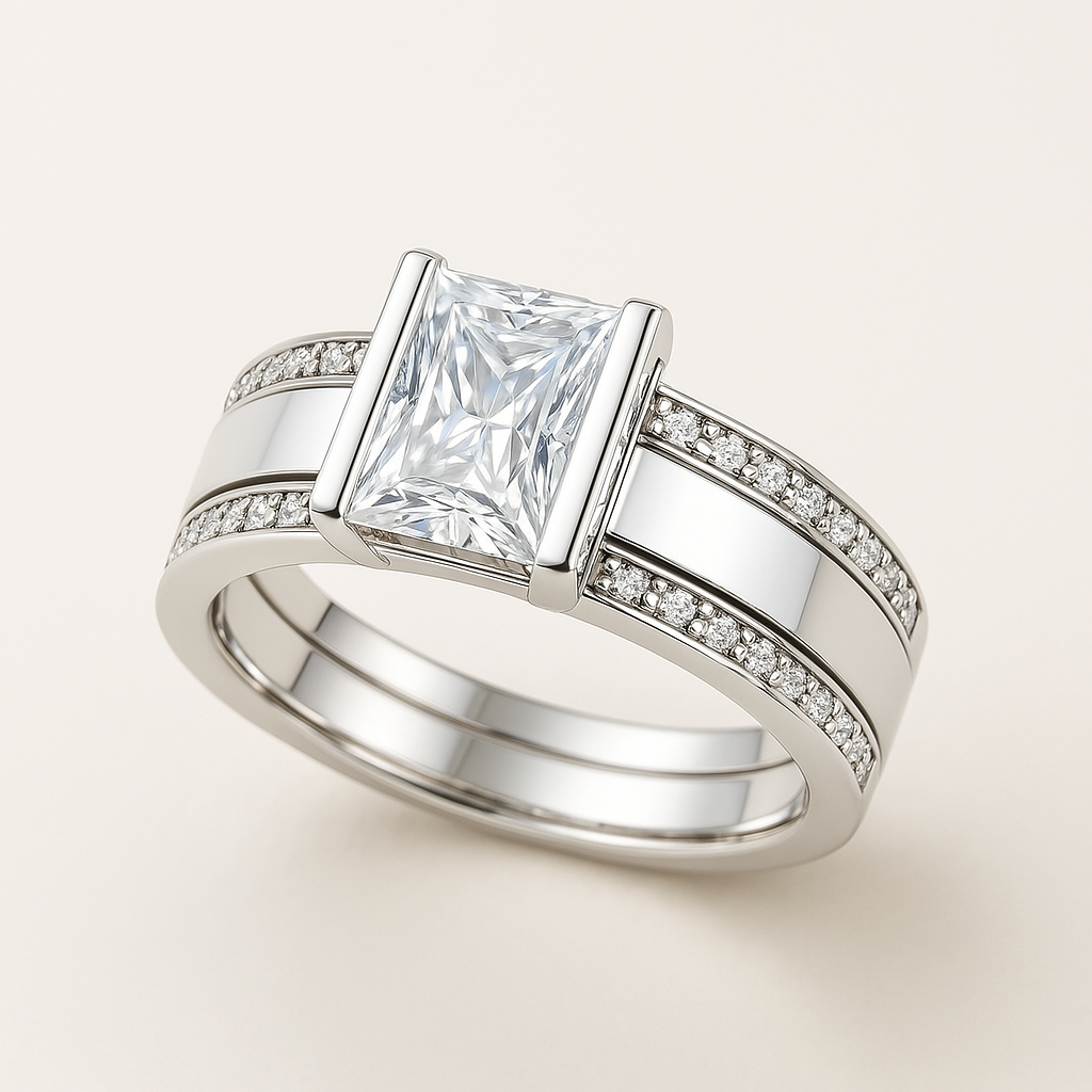 Amy – Anillo Vintage con Cristal Incrustado