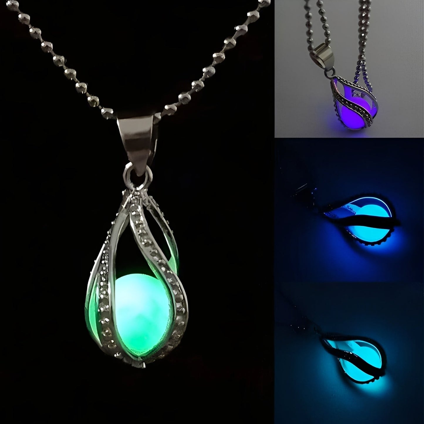 Arielle – Collar Gota Luminosa de Sirena