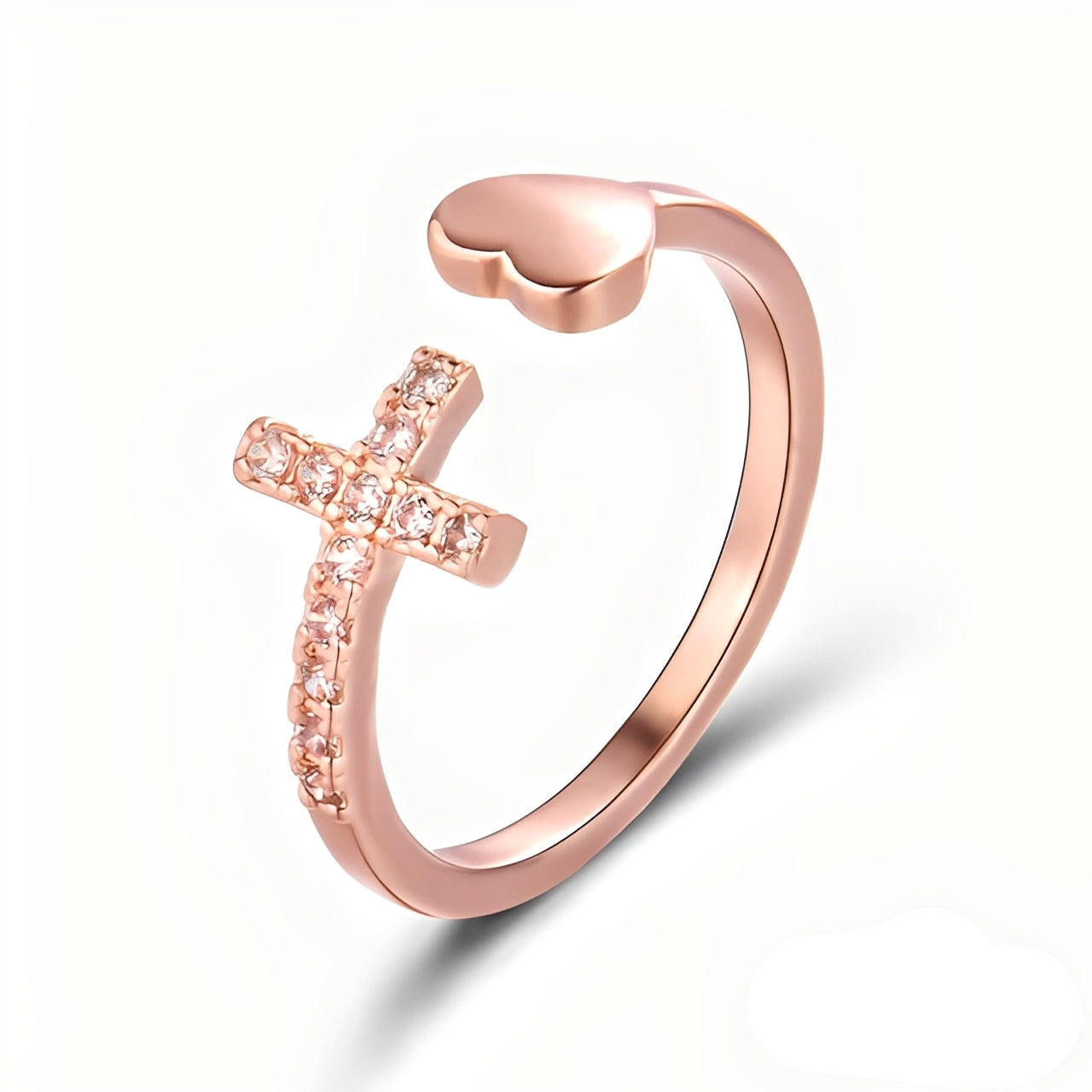 Maelys – Anillo con Cruz para Mujer