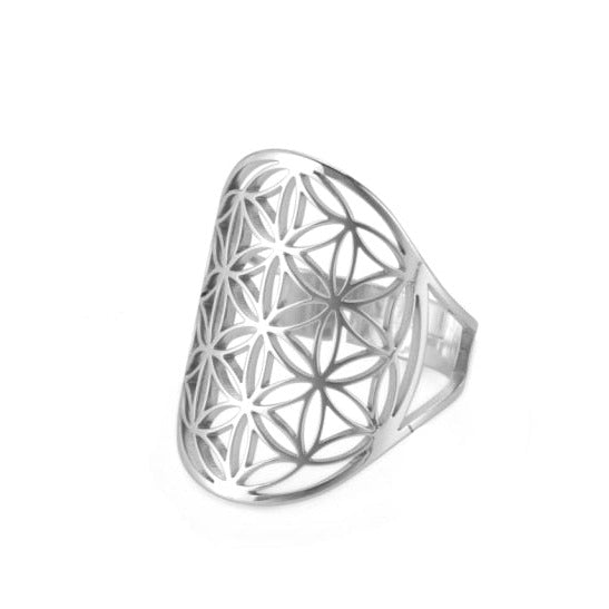 Myrrha – Anillo Energético Flor de Vida
