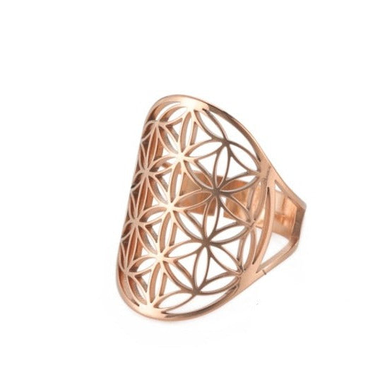 Myrrha – Anillo Energético Flor de Vida