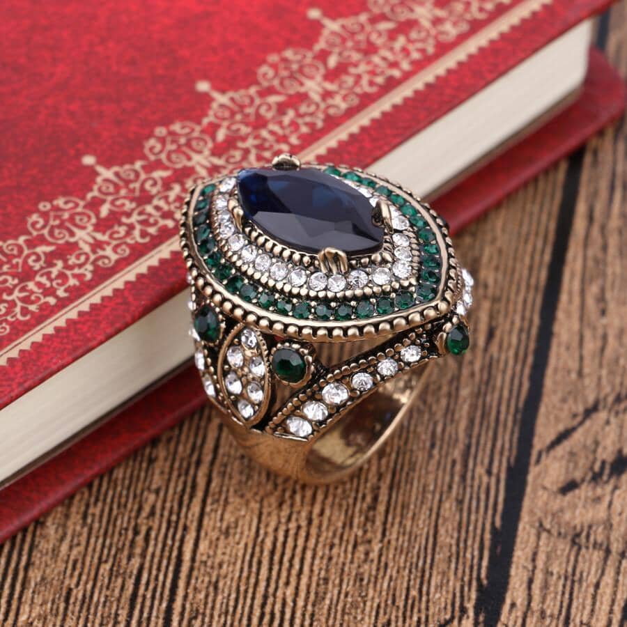 Dianora – Anillo Mosaico en Zafiros
