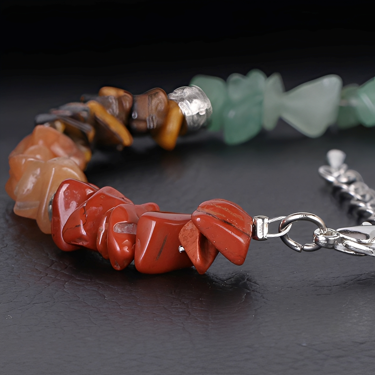 Ayura – Pulsera 7 Chakras en Piedras Verdaderas