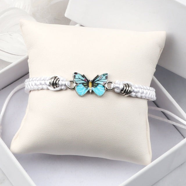 Elvina – Pulsera Mariposa Azul
