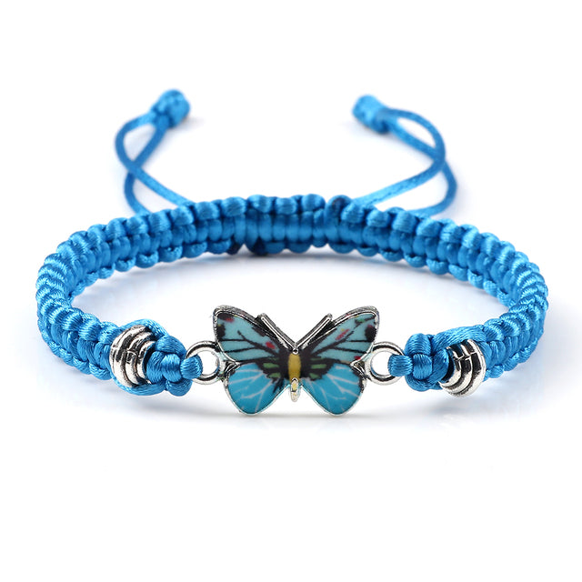 Elvina – Pulsera Mariposa Azul