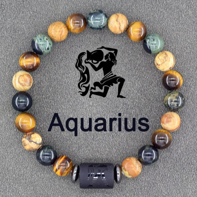 Astraya – Pulsera Zodiaco Elegante
