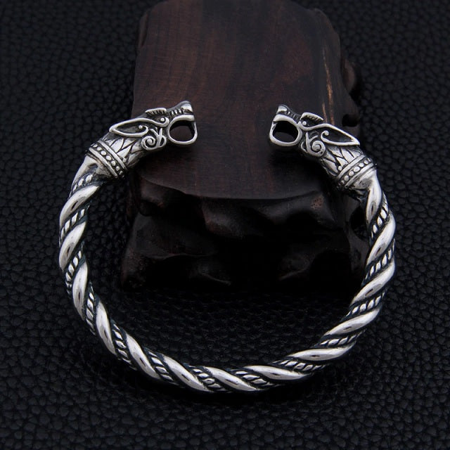 Bjorn – Pulsera Torque Vikingo Forjado