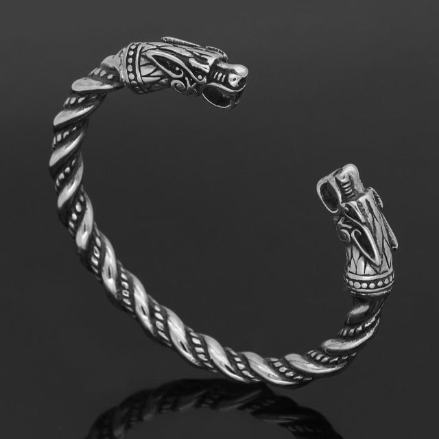 Bjorn – Pulsera Torque Vikingo Forjado