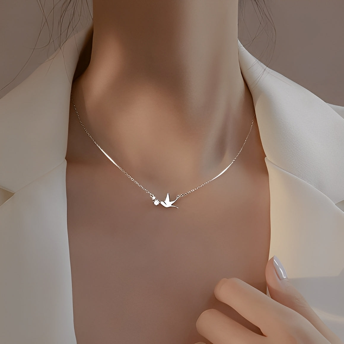Denn – Collar con Pendiente Paloma