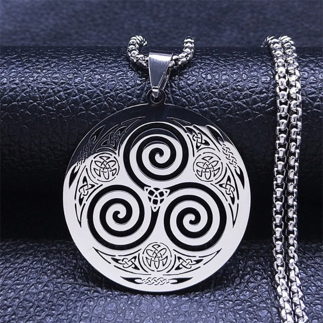 Eryndor – Collar Celta con Colgante Triskel