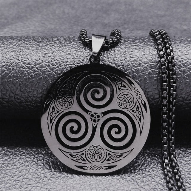 Eryndor – Collar Celta con Colgante Triskel