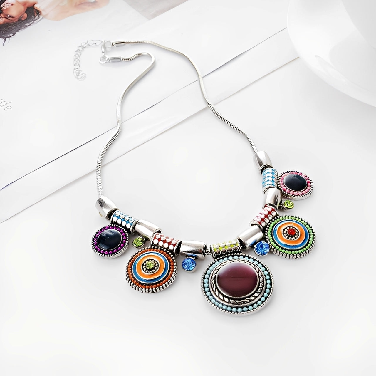 Milly – Collar Étnico Elegante