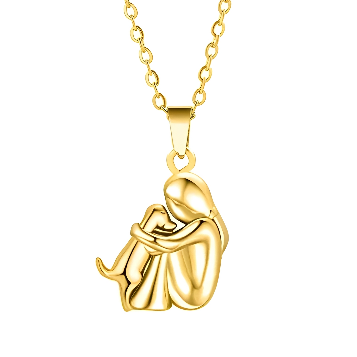 Neko – Collar Colgante Abrazo Perro y Dueño