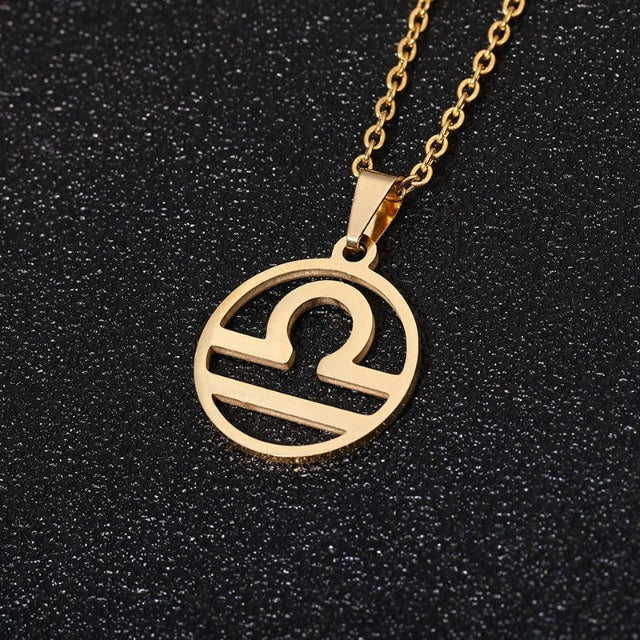 Astra – Collar Zodiaco con Colgante 12 Constelaciones