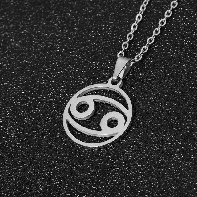 Astra – Collar Zodiaco con Colgante 12 Constelaciones