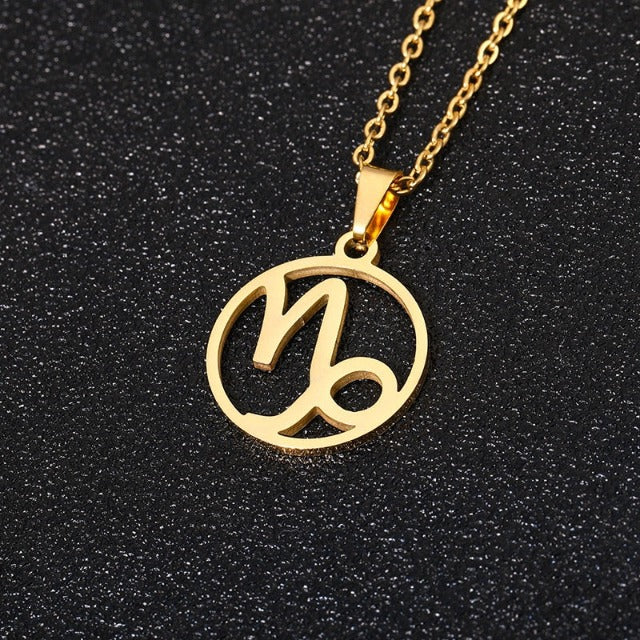 Astra – Collar Zodiaco con Colgante 12 Constelaciones