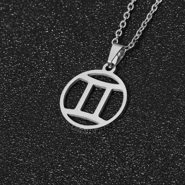 Astra – Collar Zodiaco con Colgante 12 Constelaciones