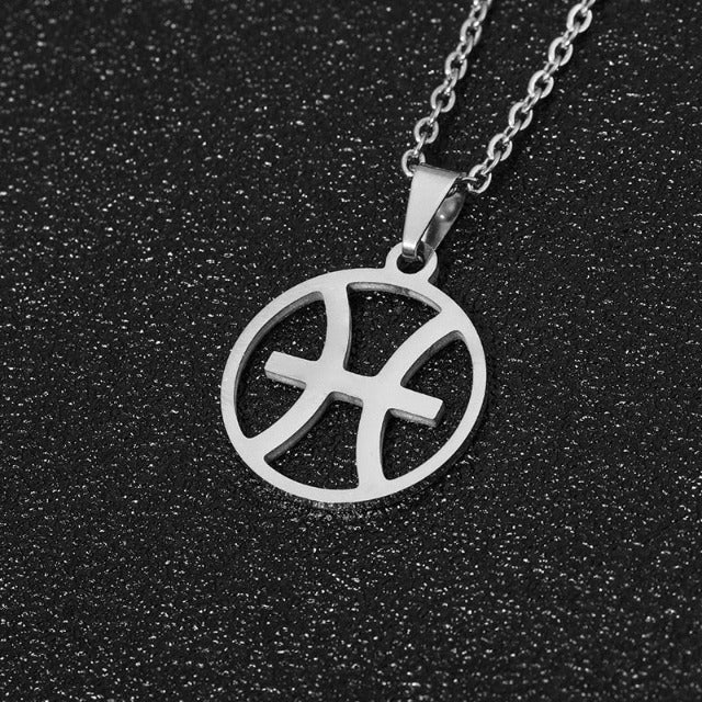 Astra – Collar Zodiaco con Colgante 12 Constelaciones