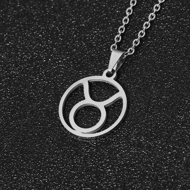 Astra – Collar Zodiaco con Colgante 12 Constelaciones