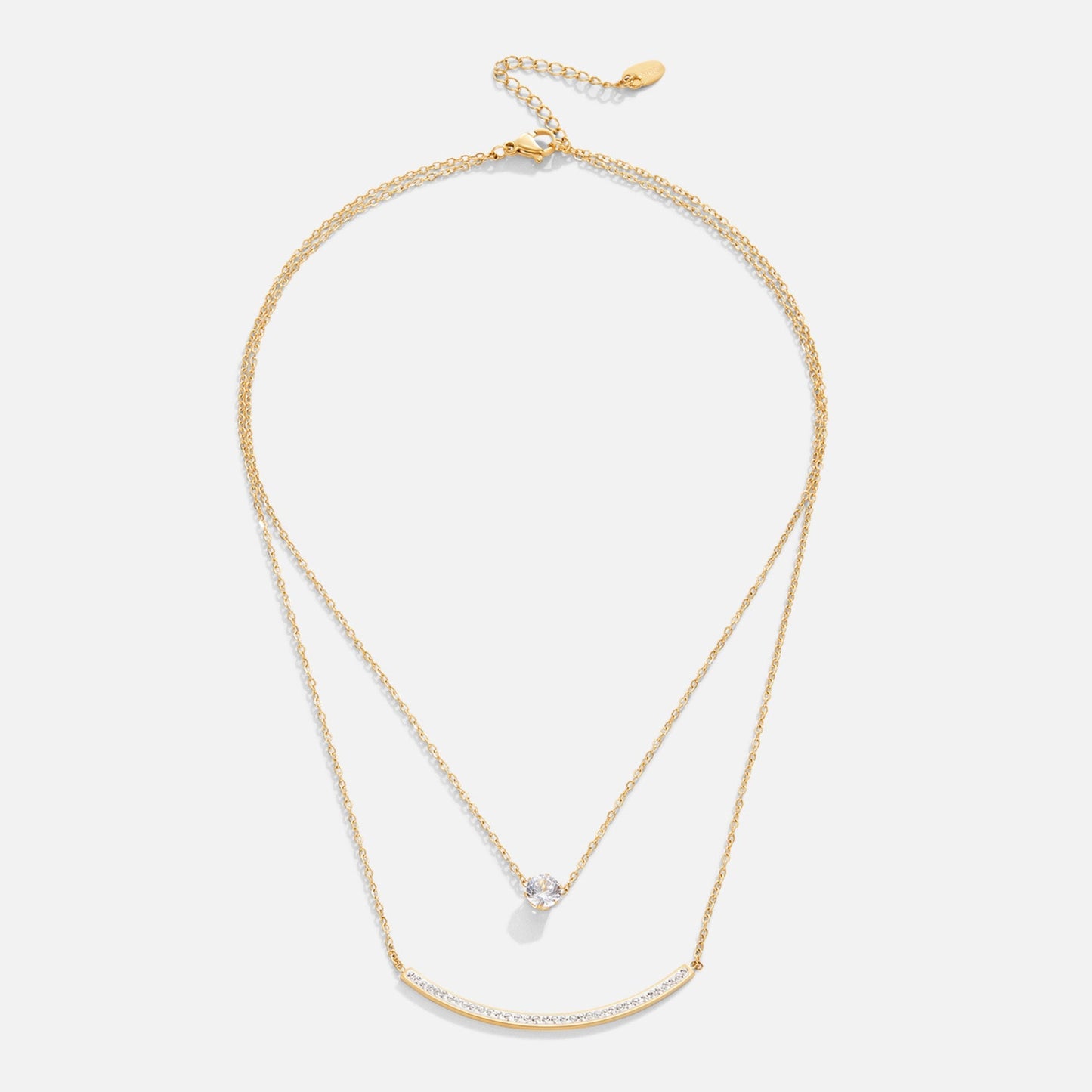 Kara – Collar en Capas con Cristales Delicados
