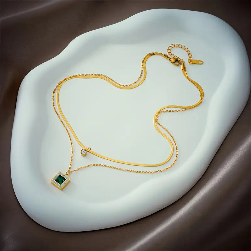 Tirena – Collar Valor Dorado