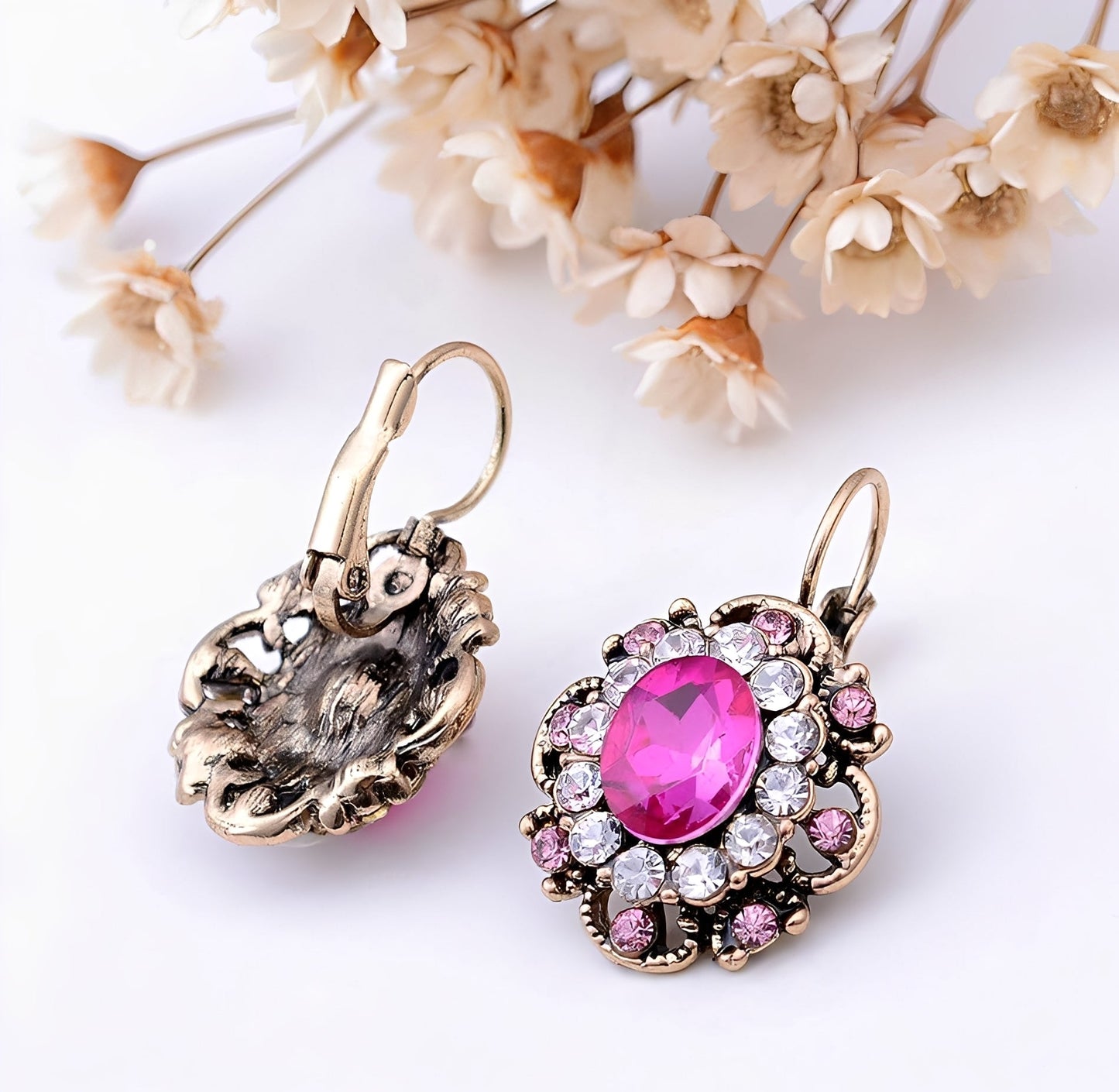 Katie – Pendientes Cristal & Zafiro