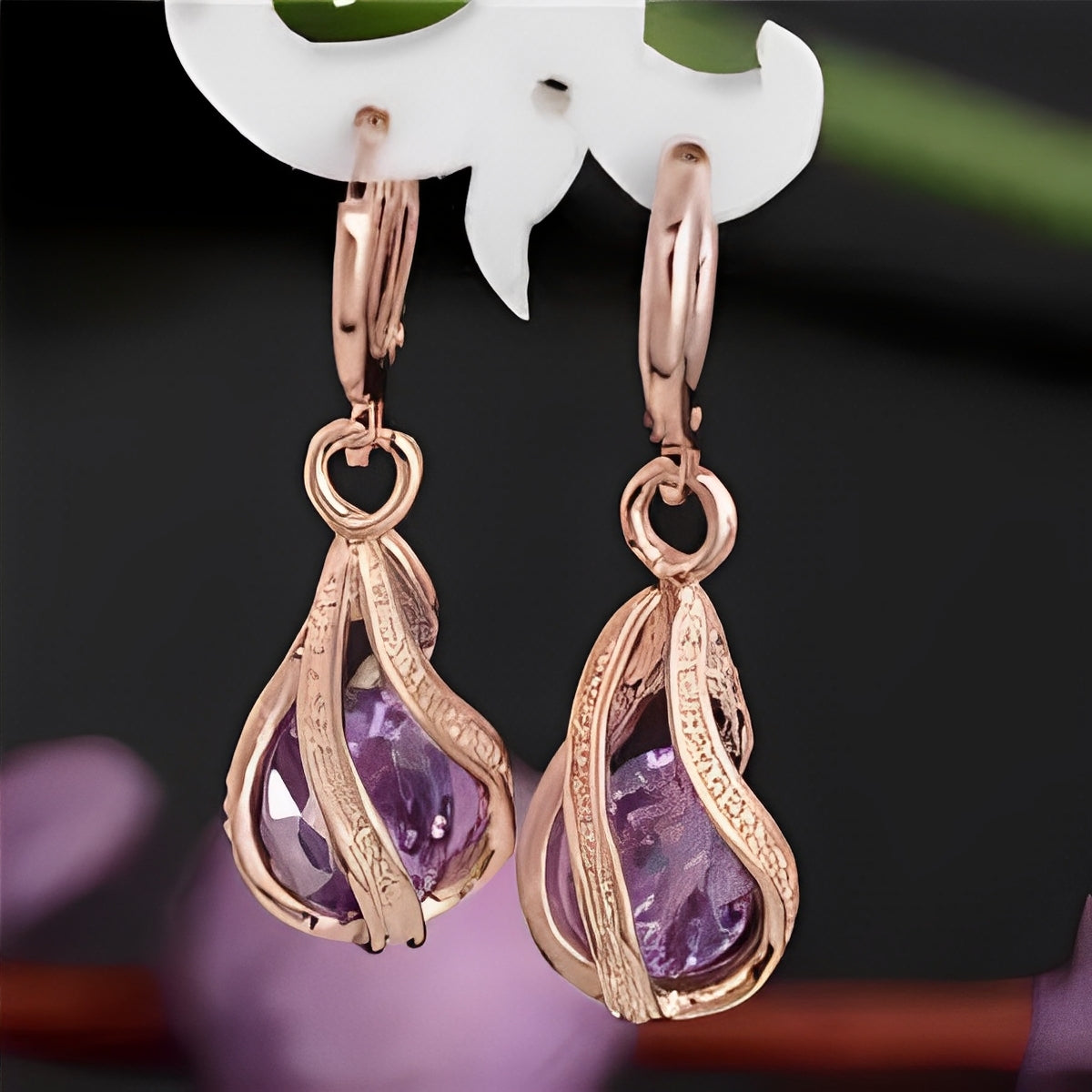 Gwen – Pendientes de Diamante