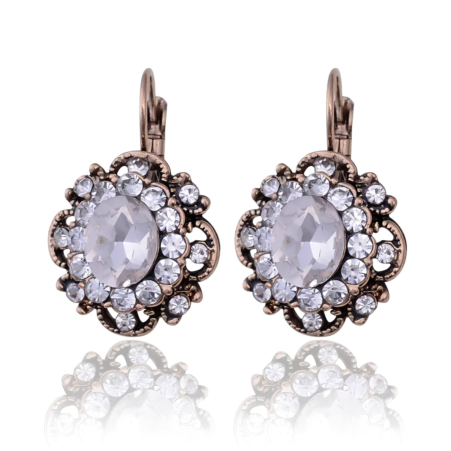 Katie – Pendientes Cristal & Zafiro