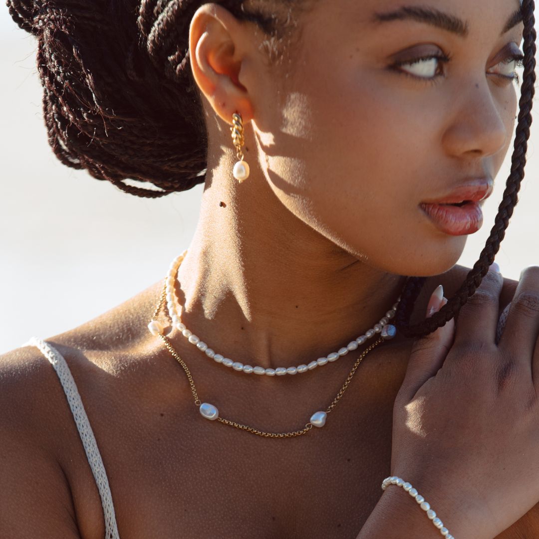 Kara – Gargantilla con Mini Perlas de Agua Dulce
