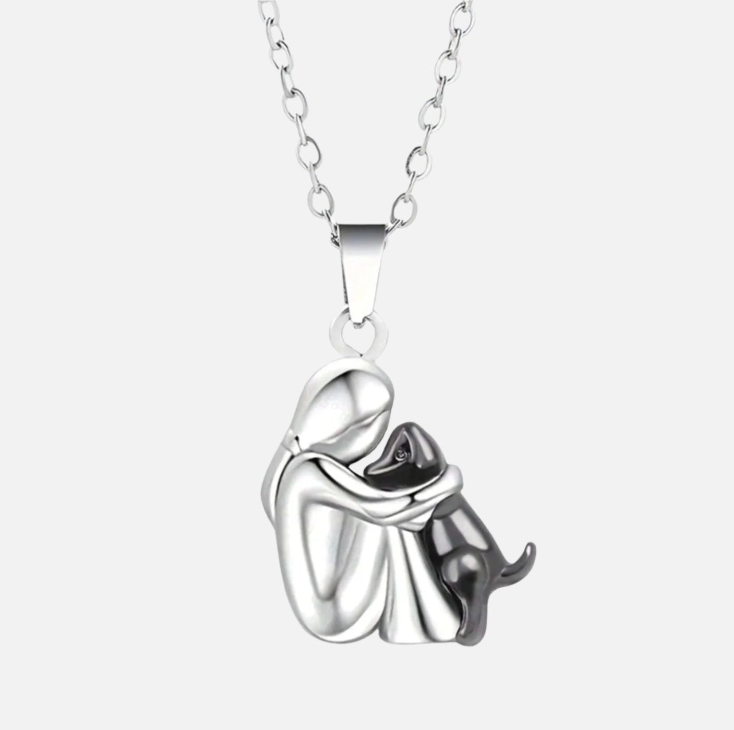 Luz – Collar con Colgante de Abrazo