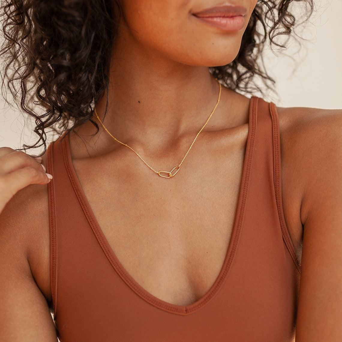 Collar con colgantes conectados - Collar Connection