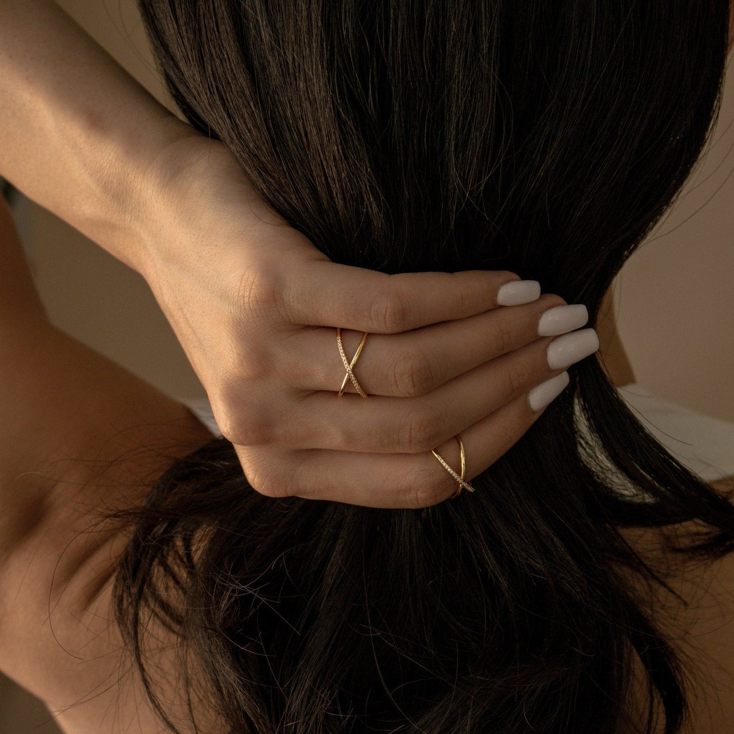 Zara – Anillo X Pavé Lujo